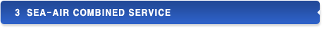 3 SEA-AIR COMBINED SERVICE